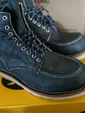 Thursday Boot Company Navy Lace-Up Men's Boots